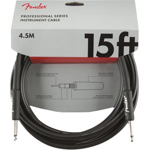 FENDER - PROFESSIONAL SERIES INSTRUMENT CABLE - 15''